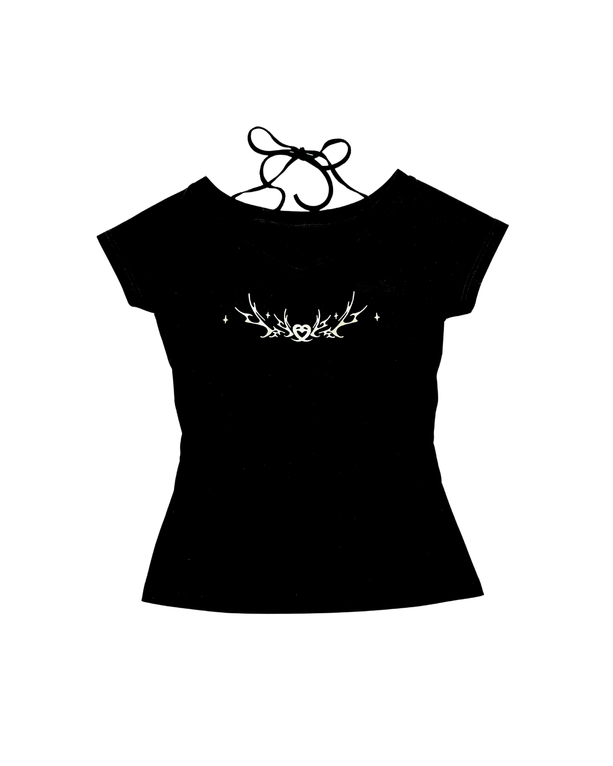 Loveexists string tie tee